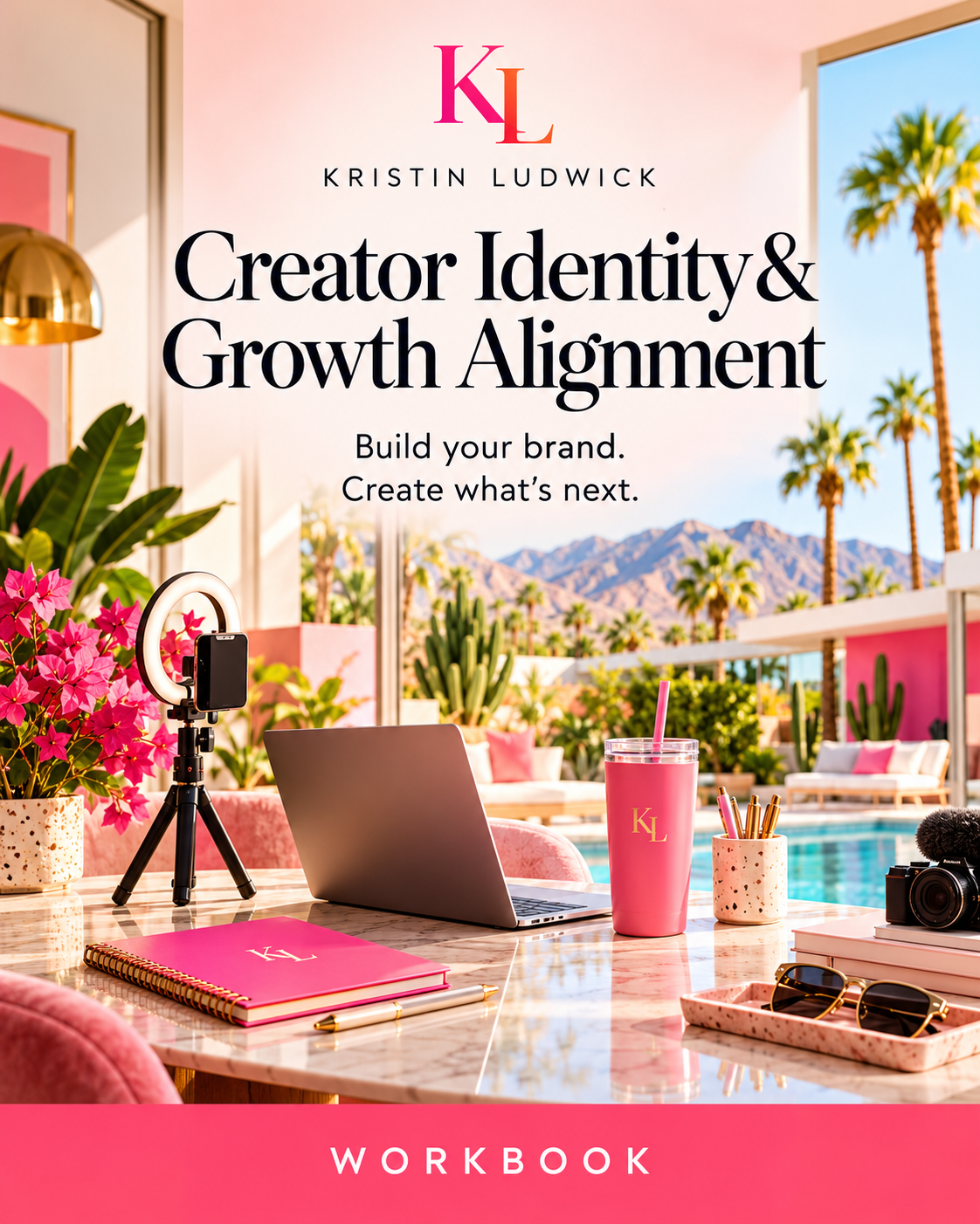 Creator Identity Growth Workbook — Creators workbook by Kristin Ludwick